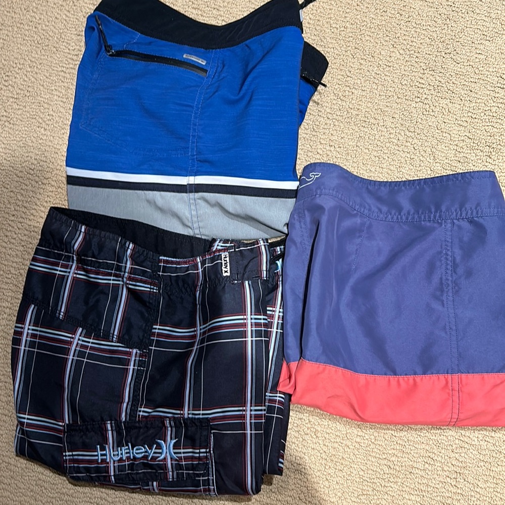 Set of 3 Boys board shorts / swim shorts